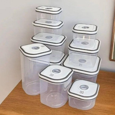 Conjunto De 10 Potes Herméticos De Plástico-Electrolux
