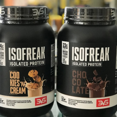 Whey Isolado Isofreak 900g com 23g de Proteína por Porção (4 sabores)