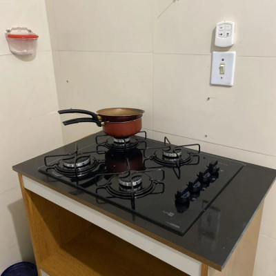 Cooktop Atlas 4 Bocas Agile Up Vidro Bivolt