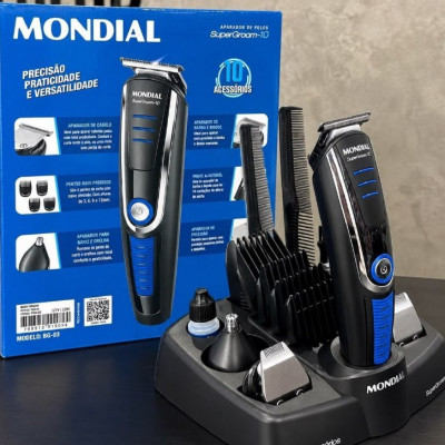 Aparador de Pelos Super Groom 10 Mondial Bivolt