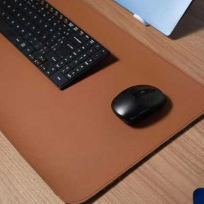 MousePad Couro Ecológico Costurado 70x30cm