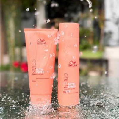 Wella Shampoo + Máscara Invigo NutriEnrich