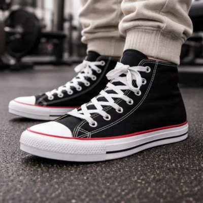 Tênis Converse Taylor Ct0004 Preto/Vermelho 38 BR