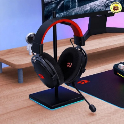Headset Gamer Redragon Cragblade Pro Preto Sem Fio