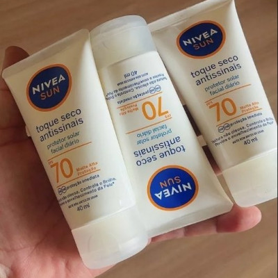 Kit Nivea Sun Protetor Solar Facial FPS 70 40ml