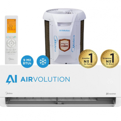 Ar-Condicionado Split 9.000 BTUs Frio Midea