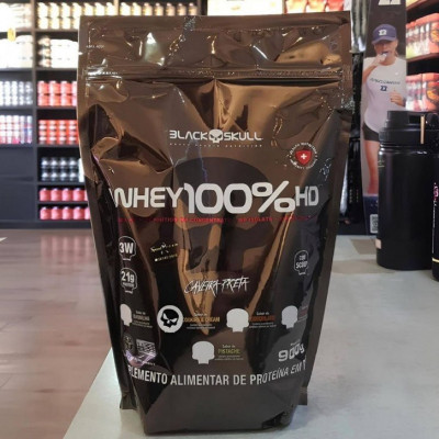 Whey 100% HD 900g Chocolate, Black Skull