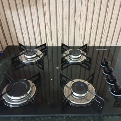 Fogão Cooktop Gás 4 Bocas Ultra 127v/220v