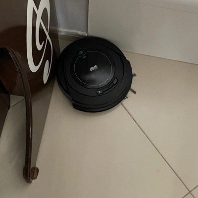 Robô aspirador W90 30W Preto