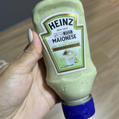 🧄 Heinz Maionese Alho Tostado Com Ervas 215g