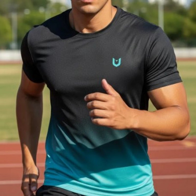 Camiseta Dryfit Masculina Academia UV+