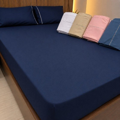 Jogo De Lençol 3 Pçs 400 Fios Cama Casal