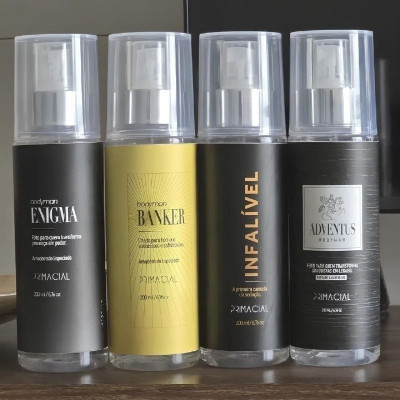 Kit Body Splash Masculino- Infalivel 200ml- Enigma 200ml- Banker 200ml - Adventus 200ml