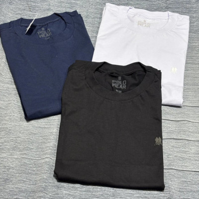 Kit 3 Camisetas Masculinas Polo Wear Sortidas