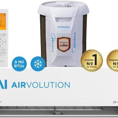 Ar-Condicionado Split 9.000 BTUs Frio Midea