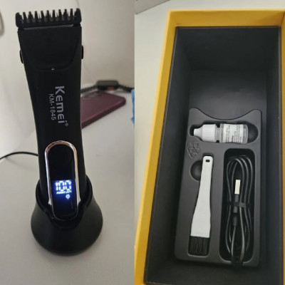 Máquina Kemei KM-1845 Cerâmica Sem Fio