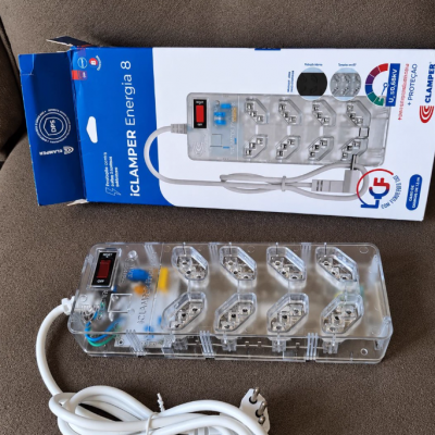 Filtro de Linha Clamper 8 Tomadas Bivolt DPS