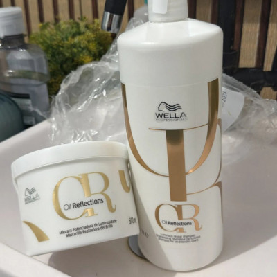Kit Wella Oil Reflections Shampoo e Máscara