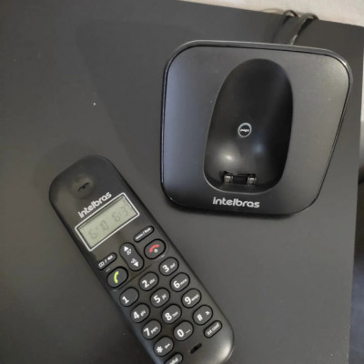 Telefone Sem Fio TS 3110 Vermelho Intelbras