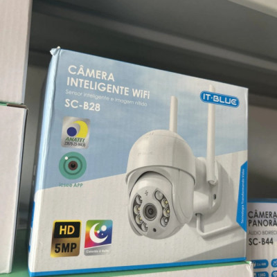 Kit 2 Câmeras iCSee A8 PTZ Wi-Fi VisãoNoturna