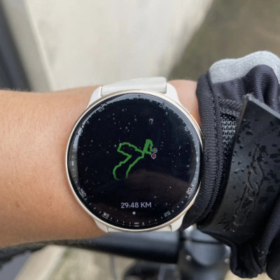 Relógio Inteligente AMOLED GPS 3ATM Preto