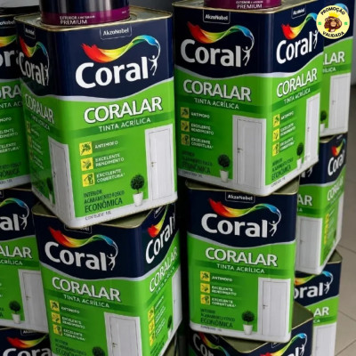 Tinta Coral Anti Mofo Acrilica 18L