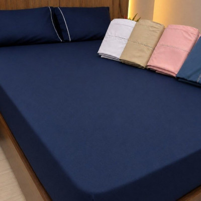 Jogo De Lençol 400 Fios Cama Queen 3 Pçs