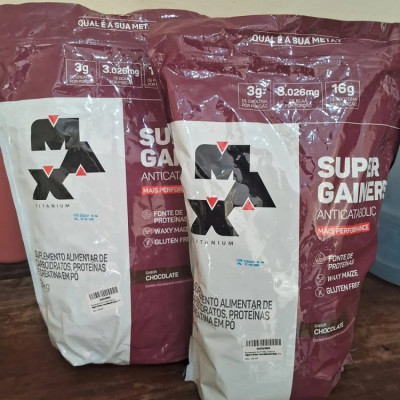 Hipercalórico 3kg Max Titanium Baunilha