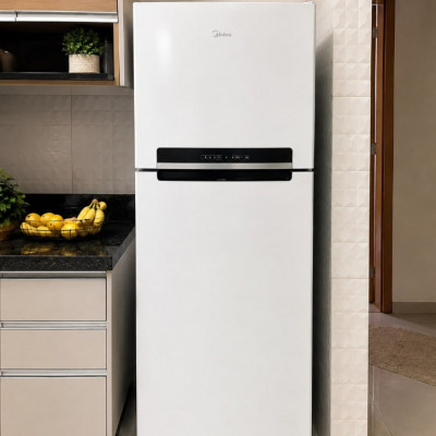 Geladeira Cycle Defrost Duplex 410L Inverter Midea 127v