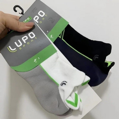 Kit com 2 Pares Meia Lupo Dry Soquete Anti Bolhas