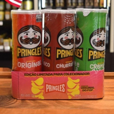 Pringles Pack Promo Salgadinho 3 Sabores