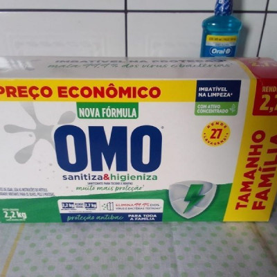 Omo Lavagem Perfeita Sanitiza & Higieniza 2.2Kg