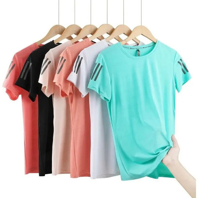 Camiseta Básica Feminina Seda Gelada