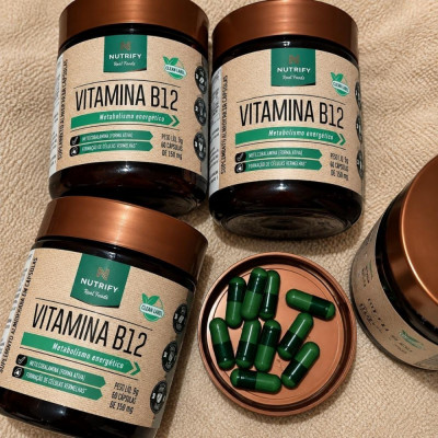 Vitamina B12 Metilcobalamina 60caps Nutrify