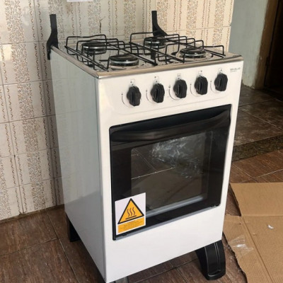 Fogão 4 Bocas New Sirius Braslar Branco