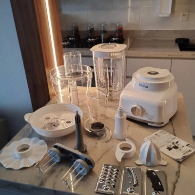 Multiprocessador Philco 1700W 9 em 1 Preto