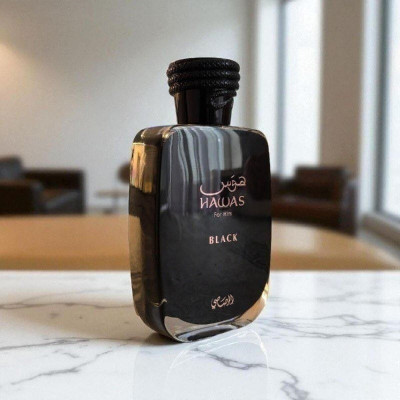 DUPE DO NISHANE HACIVAT Perfume Árabe Rasasi Hawas Black EDP 100ml