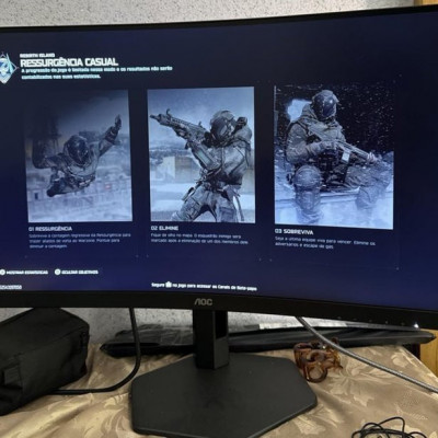 Monitor Gamer Curvo AOC AGON G4Z 27