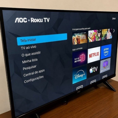 📺 Smart TV AOC 32 DLED Wi-fi Roku TV