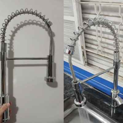 Torneira Cozinha Gourmet Flexível Monocomando