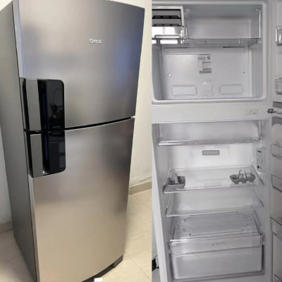 Geladeira Frost Free 412 Litros Inox Consul 127V