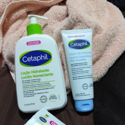 KITZIN PARA DAR UM UP NA SKINCARE Kit Cetaphil Loção 473ml + Loção De Limpeza 100ml
