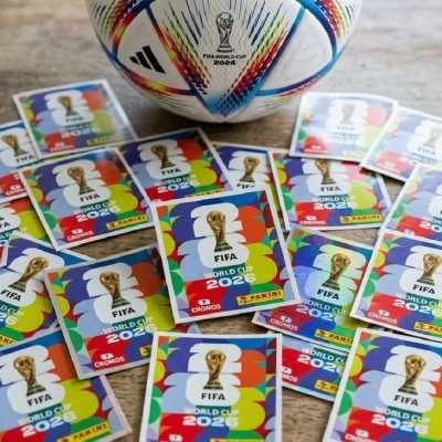 Kit com 24 Envelopes de Figurinhas Cartela FIFA WORLD CUP 2026