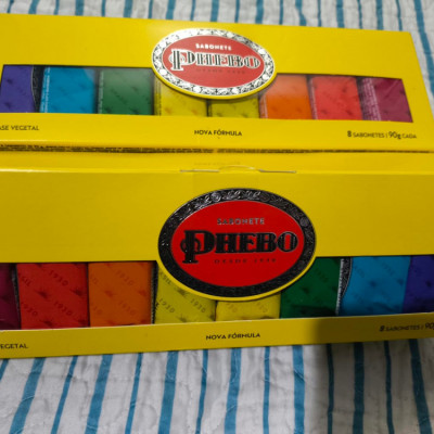 Kit Sabonete PHEBO Amarelo 720g