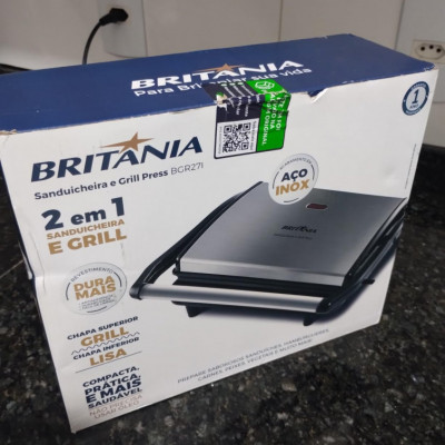 Britânia Sanduicheira e Grill Press 127V