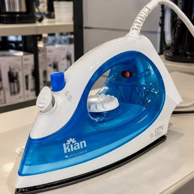 Ferro A Vapor 1300w Azul Kian