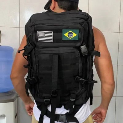 Mochila Impermeável Militar Reforçada Grande- 50litros