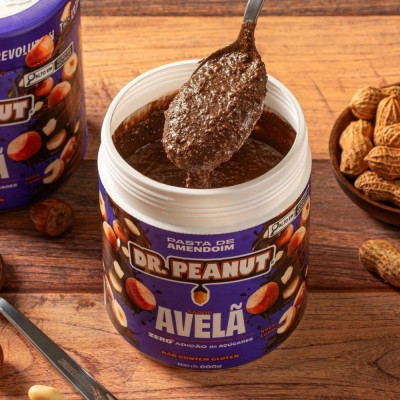 Dr Peanut Gourmet Pasta Amendoim Avelã 600g
