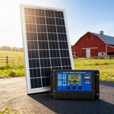 Painel Solar Fotovoltaico 30W 12V Inmetro