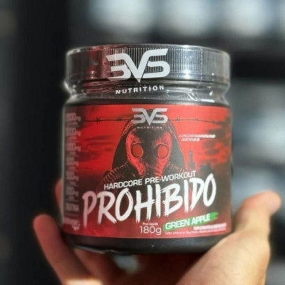 Pré Treino Proibido 180g Sabor Green Apple